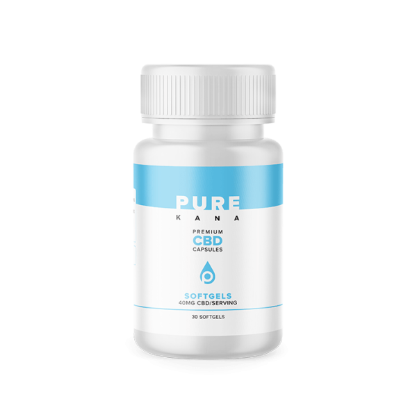 Pure Kana CBD Soft gels - 1200mg total (Best Value)